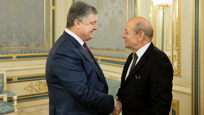 Ouest-France: глава МИД Франции назвал Россию «страной-агрессором» в конфликте с Украиной