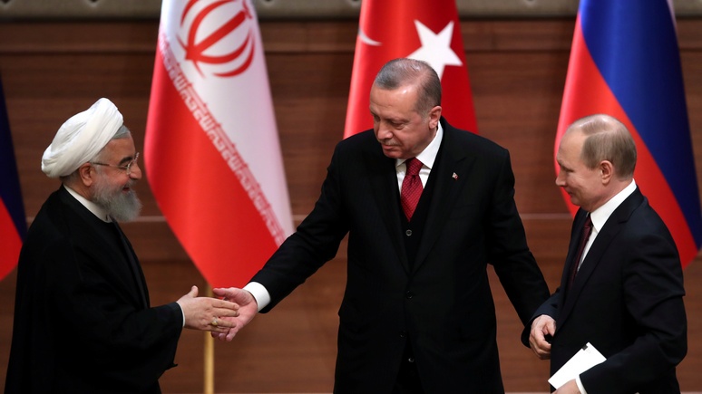 Daily Mail: «неправдоподобный альянс» России, Турции и Ирана бросает вызов США
