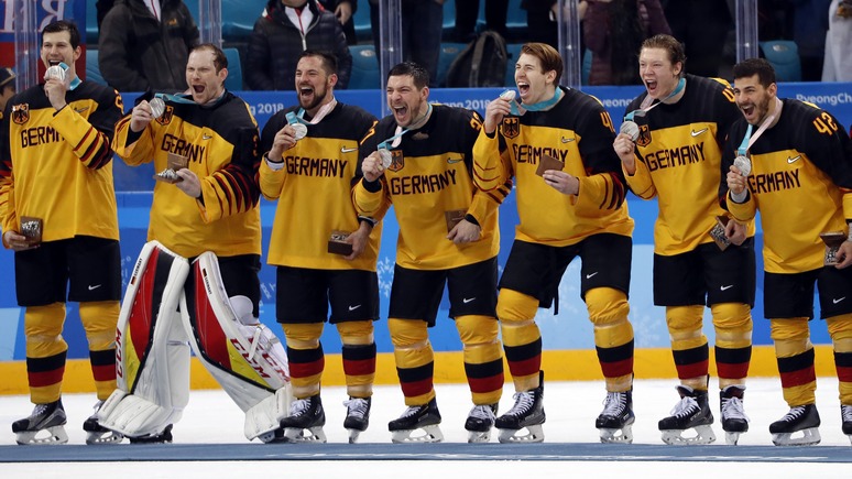 SPORT1: сборная Германии не смогла взять у россиян «маленький реванш» за Пхёнчхан