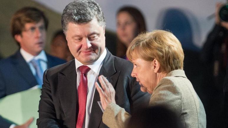 Bild: в споре о «Северном потоке — 2» Меркель предложила Порошенко «успокоительную таблетку»