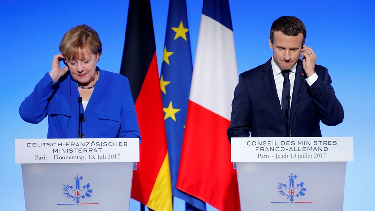 Financial Times: «медовый месяц» Франции и Германии окончен