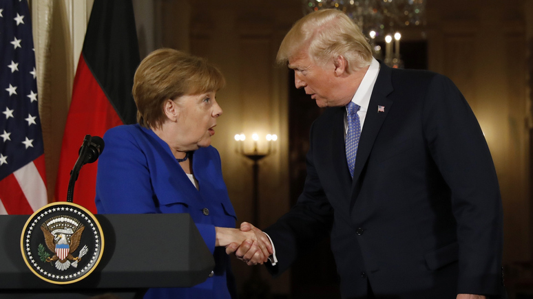 CNN: Трамп спросил у Меркель, как вести себя с Путиным