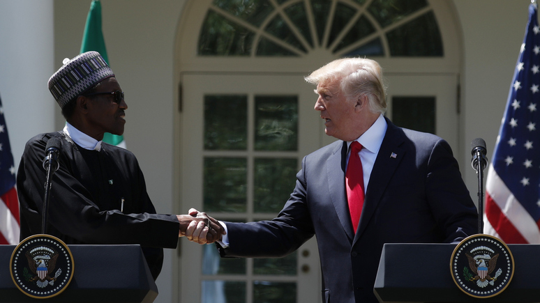 DN: на встрече Трампа с президентом Нигерии африканские страны остались за бортом
