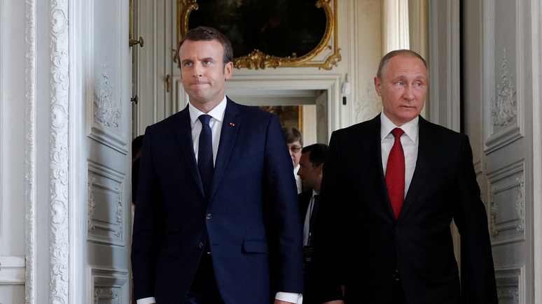 Le Monde: несмотря на раздражение, Кремль найдёт подход к Макрону