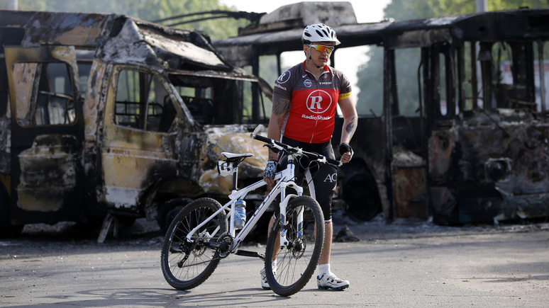 Вести: украинцы для помощи Донбассу устраивают велопробег по Америке