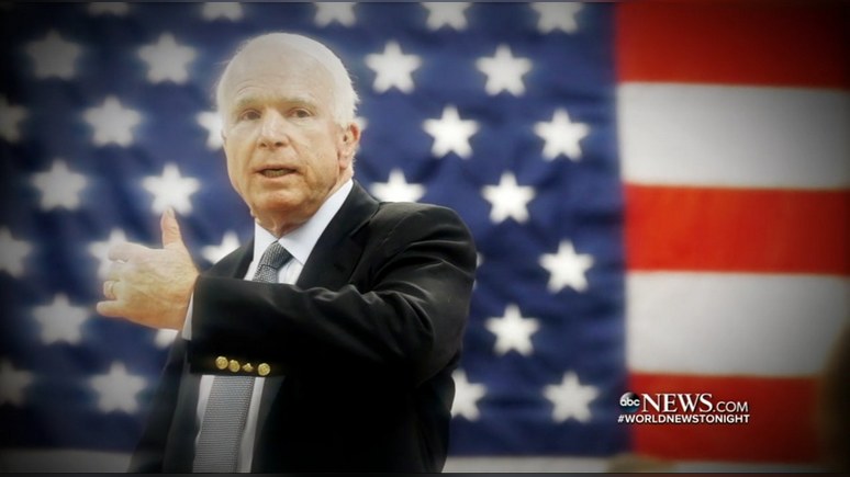 ABC News: «ветеран войны и политики» Маккейн призвал американцев к единству