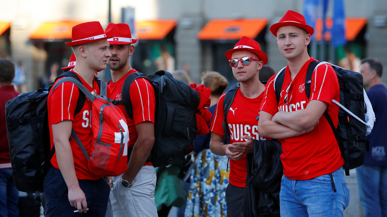 Heute: швейцарские болельщики чуть не остались без ночлега в России из-за проблем с географией