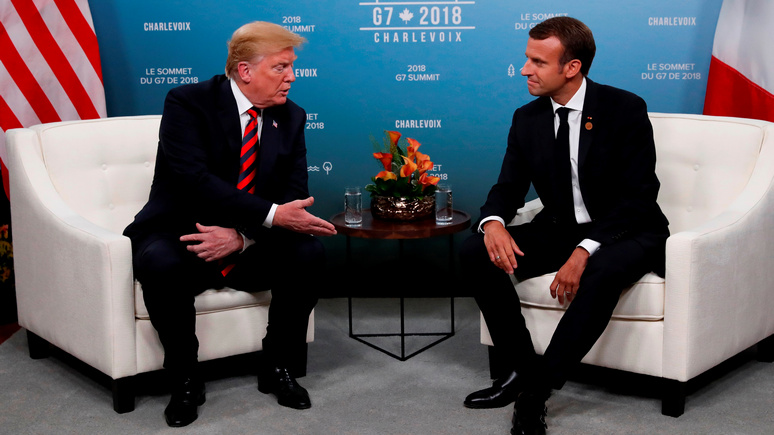Обозреватель WP: Трамп предложил Макрону более выгодную торговую сделку в обмен на выход Франции из ЕС