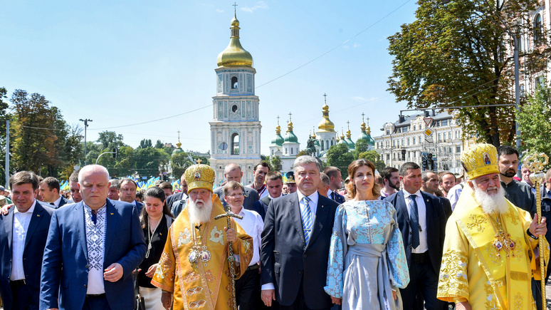 Укринформ: Порошенко увидел в решении Владимира о крещении Руси «европейский выбор»