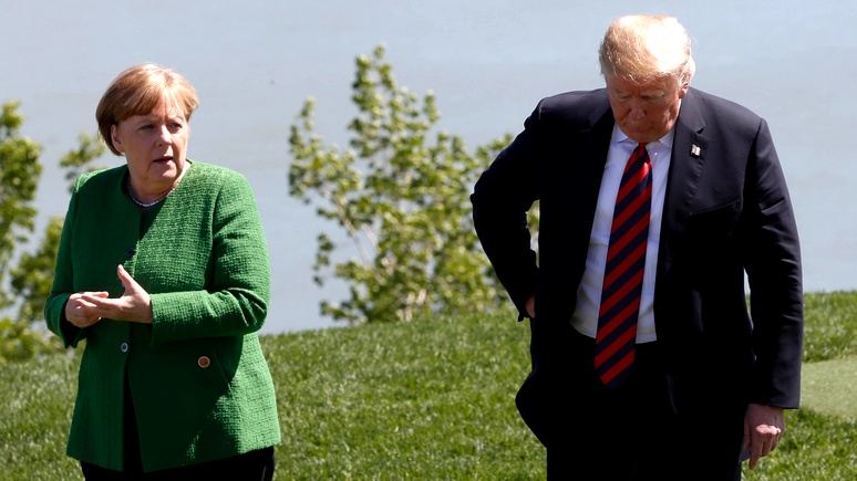 Не сексизм, а психология — Times разобралась в конфликте между Трампом и Меркель 