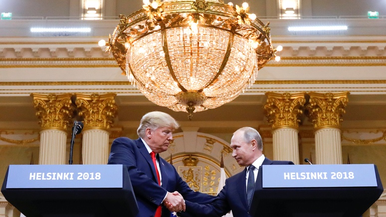 CNN: разведка доложила, что в Кремле остались довольны встречей Путина и Трампа