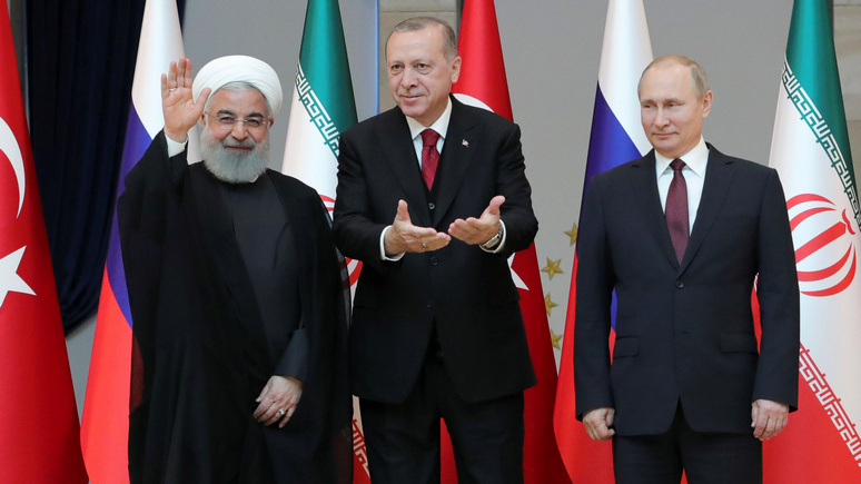 DT: своими санкциями Трамп рискует создать «нечестивую ось» из Турции, Ирана, Китая и России