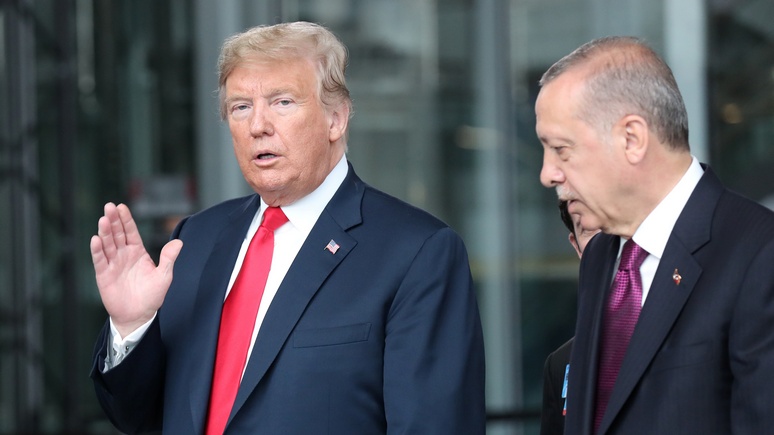 Bild: Трамп подталкивает Эрдогана к России, но не к выходу из НАТО