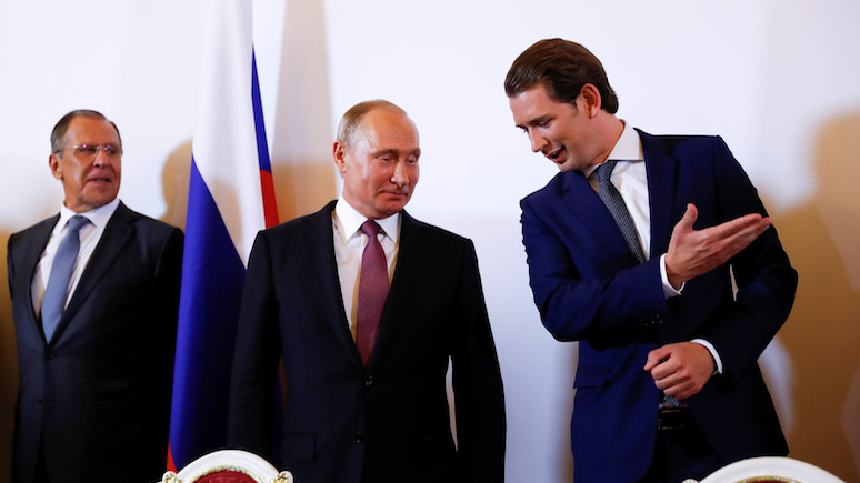 Gazeta Wyborcza: Австрия рискует поплатиться за приглашение Путина на свадьбу главы МИД