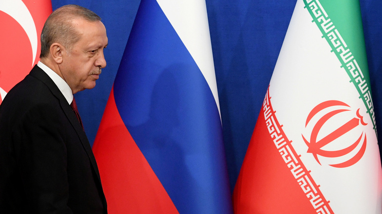 ABC: Эрдоган не убедил Путина и Рухани отказаться от наступления в Идлибе