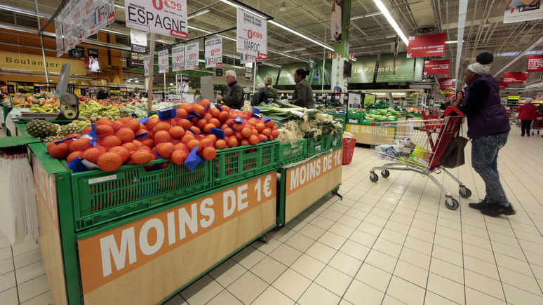 Le Figaro: каждый четвёртый француз отказывает себе в овощах и фруктах 