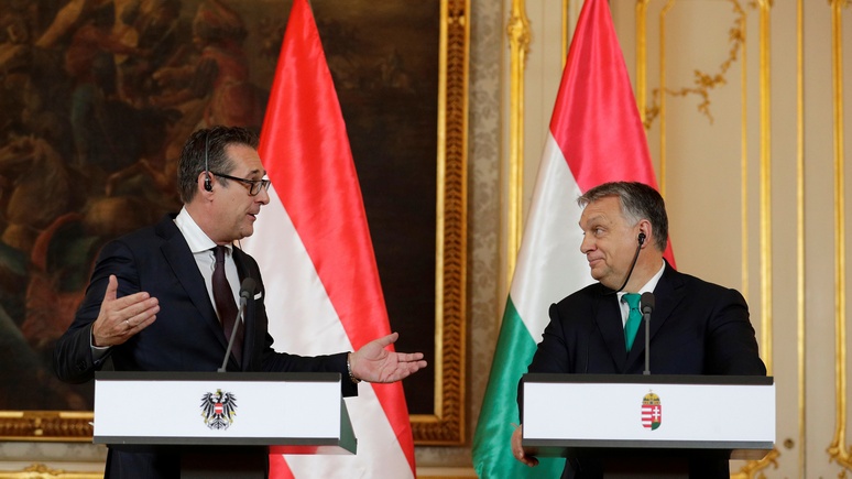 N-TV: вице-канцлер Австрии предложил Орбану объединить силы в Европарламенте