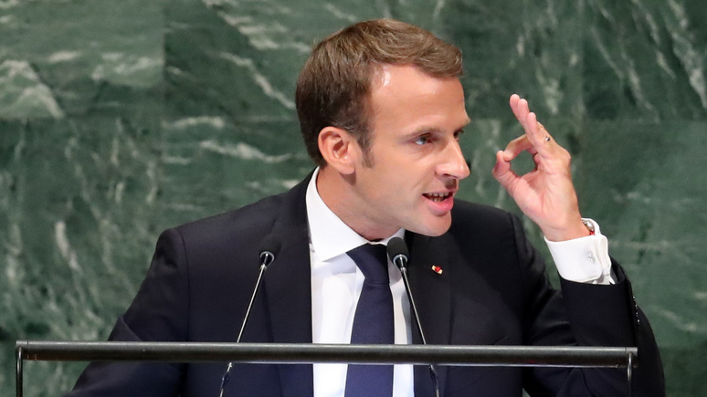 Le Monde: Макрон раскритиковал США в ООН, «не называя имён»