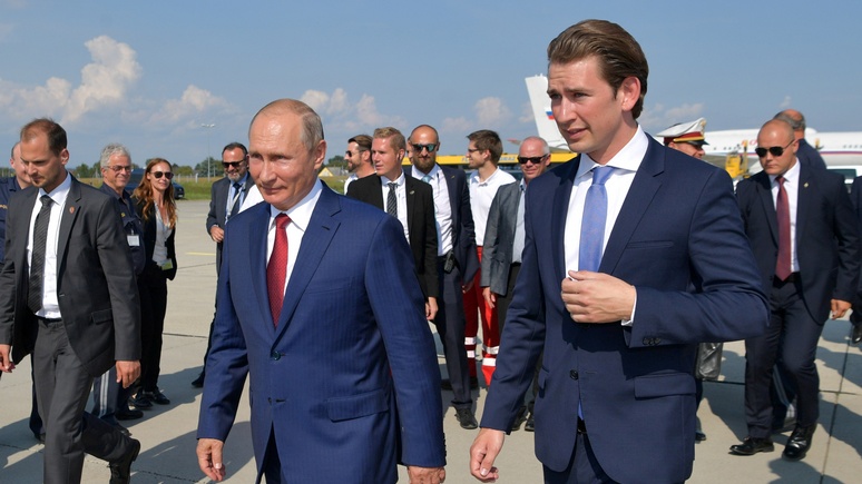 Die Presse: вопросы бизнеса сыграют главную роль на встрече Курца и Путина