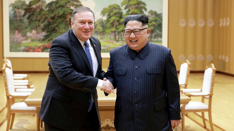 Guardian о «замечательных переговорах» Кима и Помпео: прогресс идёт, но прорыва нет 