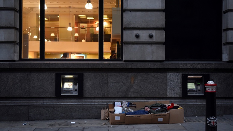 Independent: «национальный скандал» — каждый день в Великобритании умирает бездомный