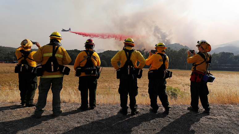 Bloomberg: от санкций США против российских облигаций могут пострадать калифорнийские пожарные