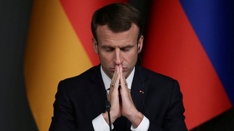 FAZ: вышвыривают вон — Макрон устроил французским СМИ весёлую жизнь