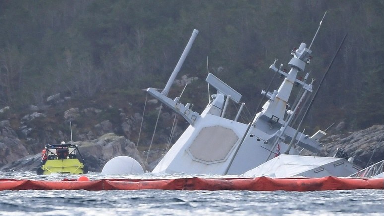 Task and Purpose: севший на мель норвежский фрегат не годится даже на запчасти