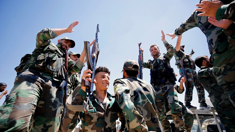 Tages-Anzeiger: войска Асада взяли последний оплот ИГ на юге Сирии