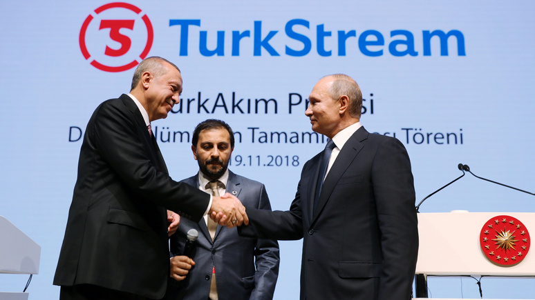 Daily Sabah: Путин и Эрдоган подвели черту под самым трудным участком «Турецкого потока»