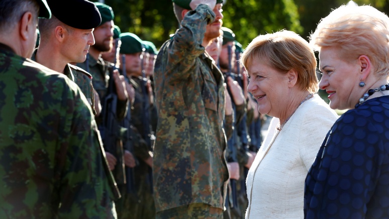Bild: бундесвер прирастёт новобранцами для защиты восточных рубежей НАТО
