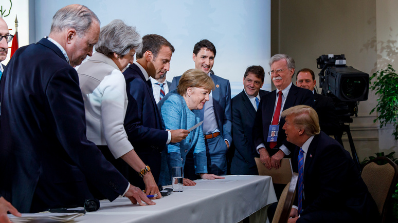 Le Figaro: позиция Трампа грозит испортить саммит членам «Большой двадцатки»