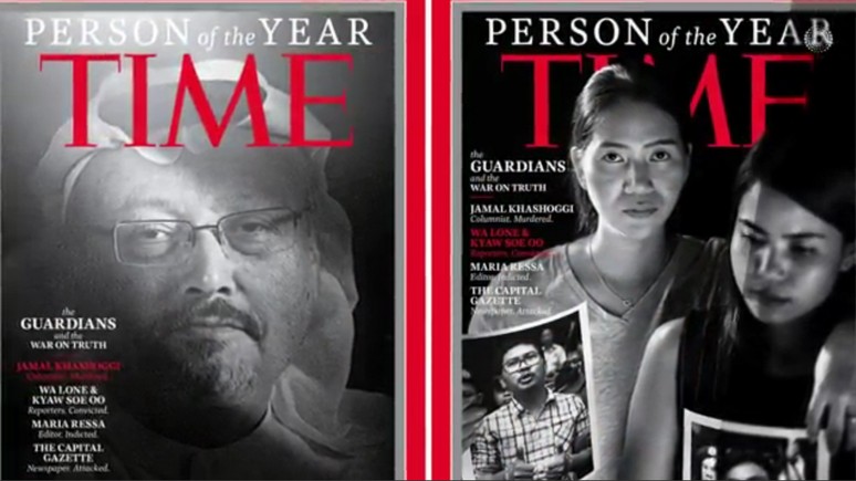 «Человеком года» по версии Time стали опальные журналисты