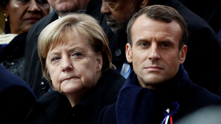 Le Figaro: больше не лидер Европы — Макрон не оправдал надежд немцев