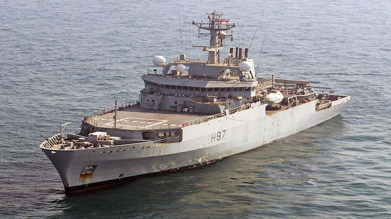 Daily Star: в Чёрное море вошёл британский разведывательный корабль