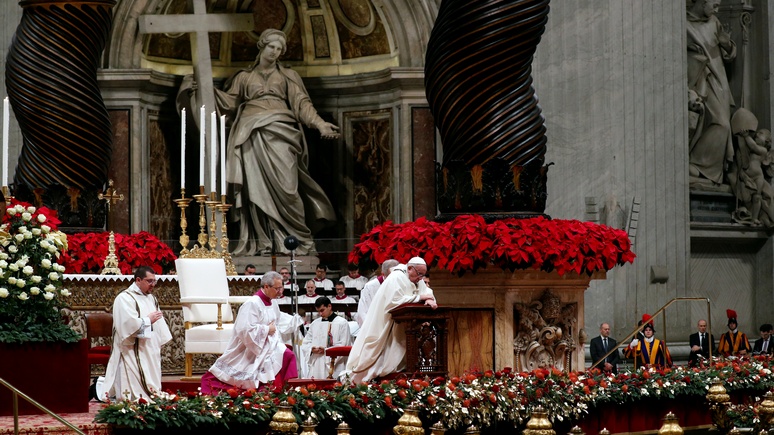 Das Erste: Папа Римский в Рождество напомнил христианам, что счастье не в роскоши, а в любви