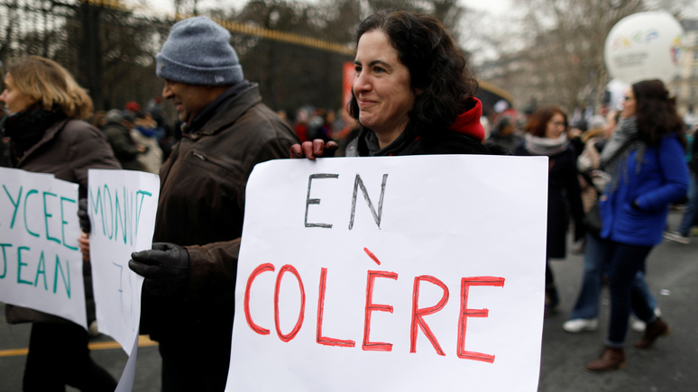L’Express: французские учителя хотят, чтобы их гнев заметили