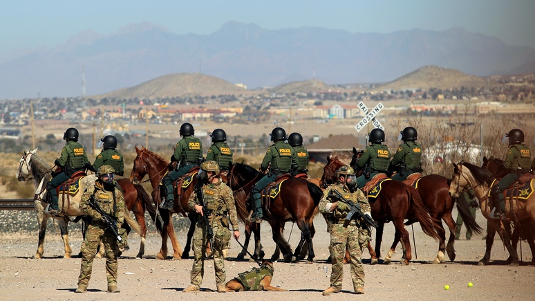 Independent: Пентагон направит 3750 солдат на границу с Мексикой 