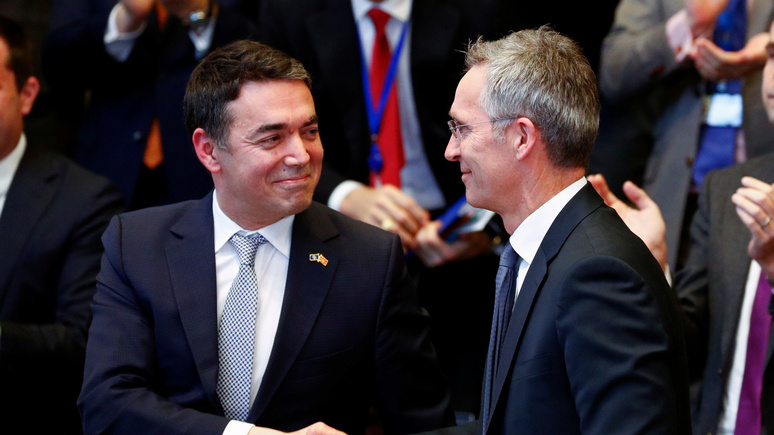 Das Erste: «не такая уж и большая победа» — НАТО открыло Македонии свои двери 