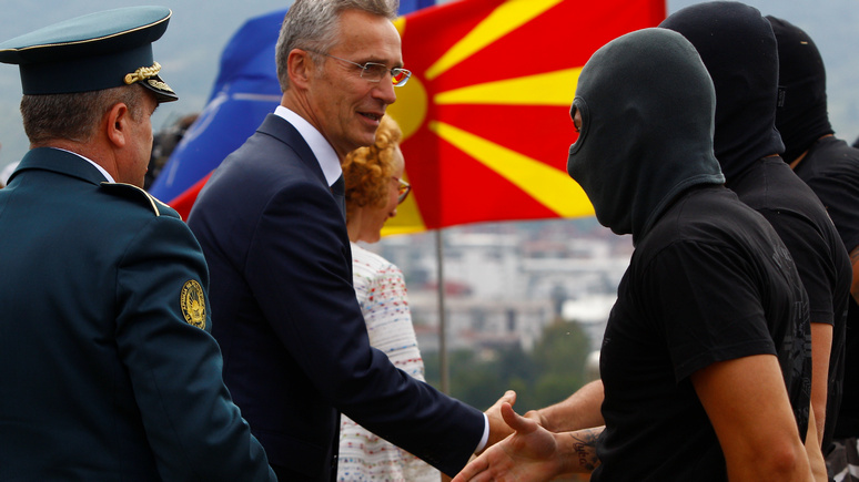 NYT: вступление Македонии позволит НАТО заткнуть дыру на бывшем «заднем дворе» СССР