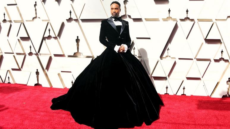 ABC: зрители «Оскара» увидели призыв к свободе в «потрясающем» чёрном платье Билли Портера