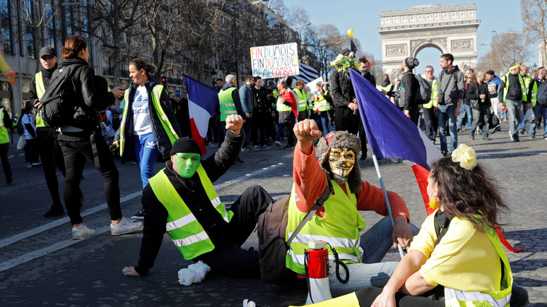 DWN: протесты «жёлтых жилетов» обошлись Франции в миллиарды