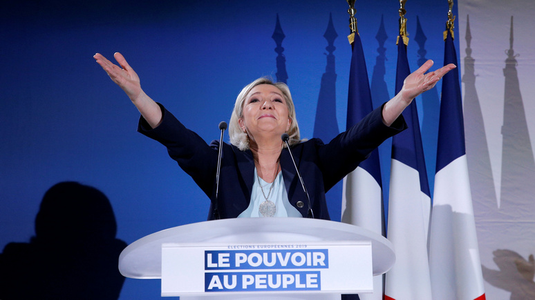 Libération: на выборах в Европарламент Ле Пен намерена взять реванш за президентскую гонку