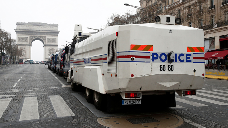 Le Figaro: власти Франции встретят погромщиков беспрецедентными мерами безопасности