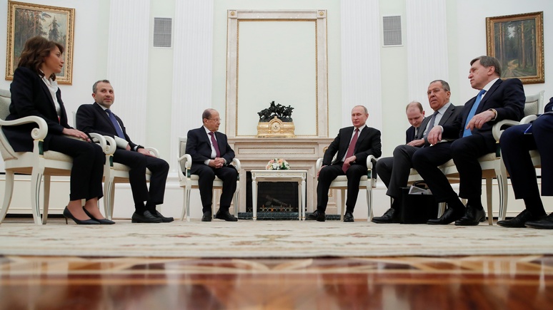 OLJ: президент Ливана не смог добиться от Путина помощи с сирийскими беженцами