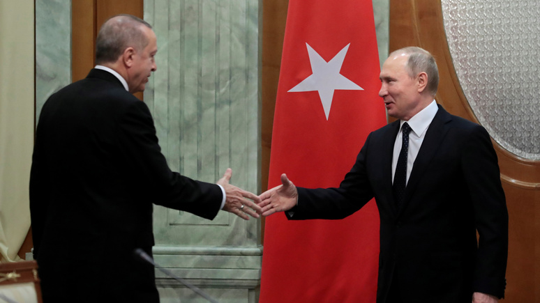 Les Echos: газ, ракеты, геополитика — Путин и Эрдоган сходятся во всём 