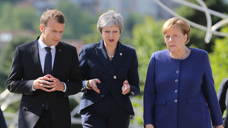 Independent: Мэй попросит у Меркель и Макрона об отсрочке брексита