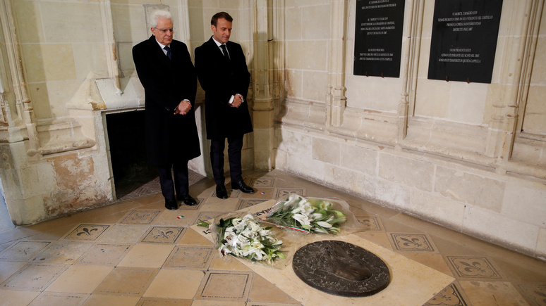 BFM TV: Франция и Италия пробуют примириться в память о Да Винчи