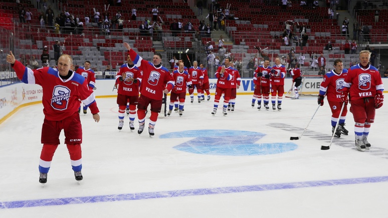 WP: «большой день Путина на льду» — забил 10 голов, но запнулся о ковёр