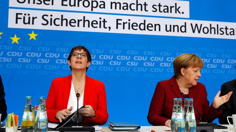Bloomberg: Меркель решила, что её операция «Преемник» провалилась